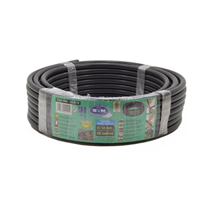Afbeelding van S&amp;M 010019 druppelslang, 12 mm x 25 m, zwart