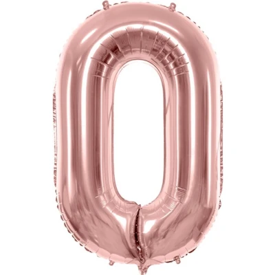 Afbeelding van Cijfer 0 (86 cm) Rosé Goud