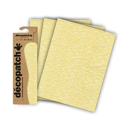 Afbeelding van Décopatch C838C blisterverpakking met 3 gelijke vellen, nr. 838, 30x40cm, 1 pak