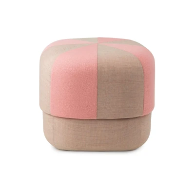 Afbeelding van Normann Copenhagen Circus Duo Poef Small Roze