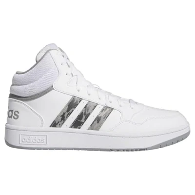 Afbeelding van adidas Hoops 3.0 Mid Classic Vintage Sneakers voor heren, Cloud White Grey Six Solid Grey, 46 2/3 EU