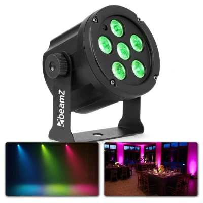 Afbeelding van BeamZ SlimPar30 Krachtige compacte LED Par spot 6x 3W LED&#039;s