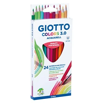 Afbeelding van Giotto Colors 3.0 Aquarel potloden, 24 stuks