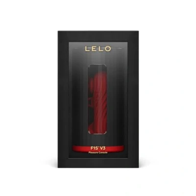 Afbeelding van LELO F1S V3 speeltje voor mannelijk genot met Bluetooth app, 8 genotsinstellingen en een interactieve AI modus, Red