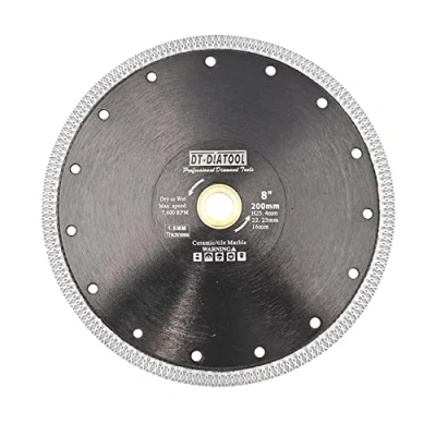Afbeelding van DT DIATOOL Diamantzaagblad 230 mm met X Mesh Turbo voor porseleinen tegels, marmer, keramisch graniet