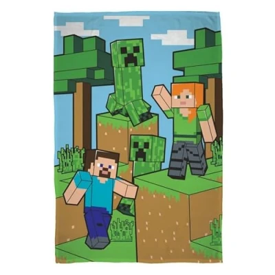 Afbeelding van Minecraft Fleece Deken, Creeper 100 x 150 cm Polyester