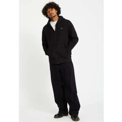 Afbeelding van Volcom Single Stone Sweater met rits, Heren, Maat: Small, Black