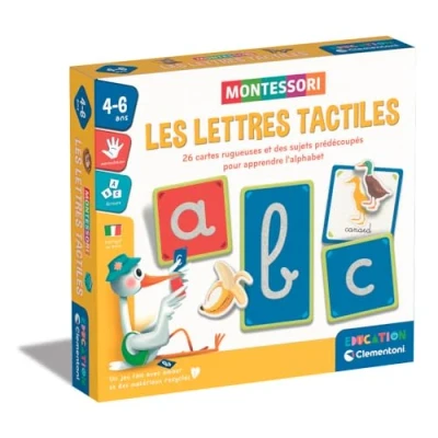 Afbeelding van Educatief Spel Clementoni Les lettres tactiles (FR)