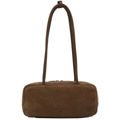 Afbeelding van LIEBESKIND BERLIN Leren schoudertas Satchel Bag Safari bruine