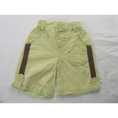 Afbeelding van Dirkje , korte broek short geel jongens ,80 12 maand