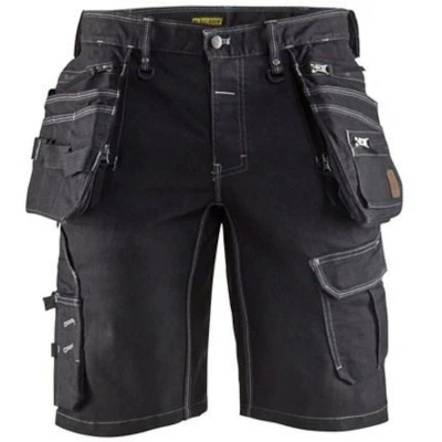 Afbeelding van Blaklader BlÕklõder Short Denim Stretch X1900 zwart maat C44