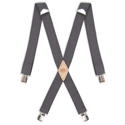 Afbeelding van Dickies Men&#039;s 1 1/2 Solid Straight Clip Suspender,Charcoal,One Size