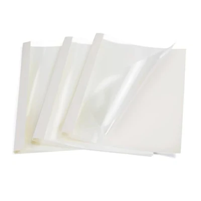 Afbeelding van RAYSON Thermische binding cover 6mm 15 vel Capaciteit A4 Wit Pack van 25