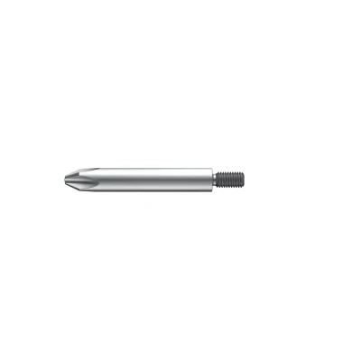 Afbeelding van 10x Wiha Bit met schroefdraad Phillips UNF 10/32 (01947) PH2 x 45 mm