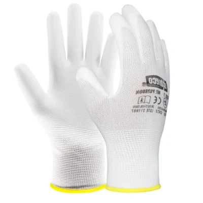 Afbeelding van EXBRIECO, 12, 6 of 3 paar, beschermende handschoenen, werkhandschoenen, PBM, nylon en polyurethaan, ademend, scheurvast, duurzaam, licht, slijtvast, voor tuinieren, reparaties.