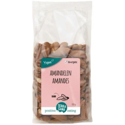 Afbeelding van Terrasana RAW Amandelen bruin 225 g