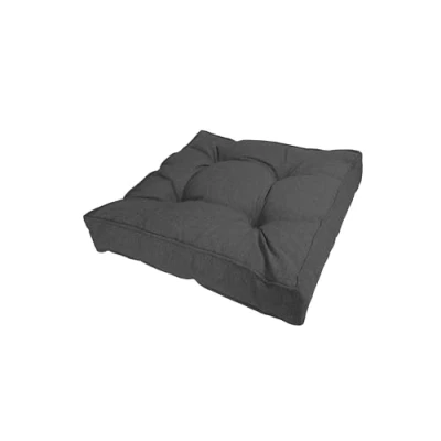 Afbeelding van POKAR Zitkussen Lounge Kussen Tuin voor Tuinmeubelen Loungemeubels 70x70x10 cm, Antraciet