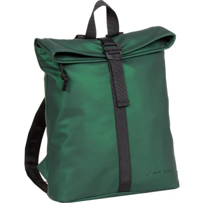 Afbeelding van New Rebels Mart Los Angeles Metallic Groen 7L Rolltop Rugzak Waterafstotend