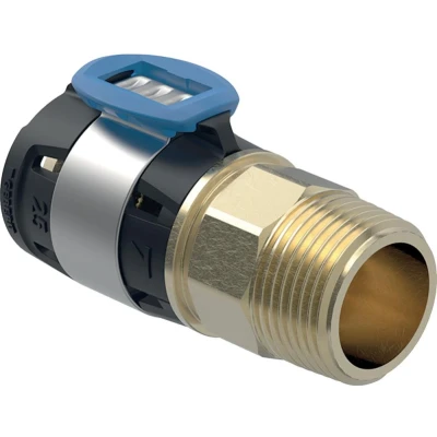 Afbeelding van Geberit FlowFit perskoppeling recht 20 x 3/4 pers buitendraad
