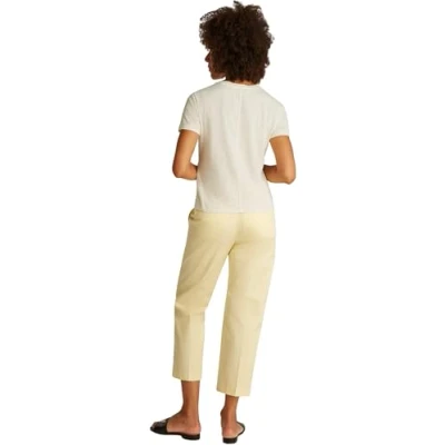 Afbeelding van Tommy Hilfiger SLUB Tshirt basic, Dames, Maat: Medium, Calico