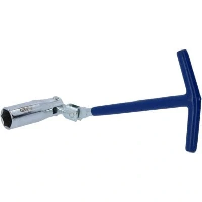 Afbeelding van KS Tools 517.1170 T handgreep bougiesleutel met scharnier, 16 mm