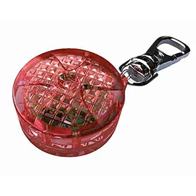 Afbeelding van Trixie Flasher Voor Honden En Katten Hondenveiligheidslampje Ø 2.5 cm Rood