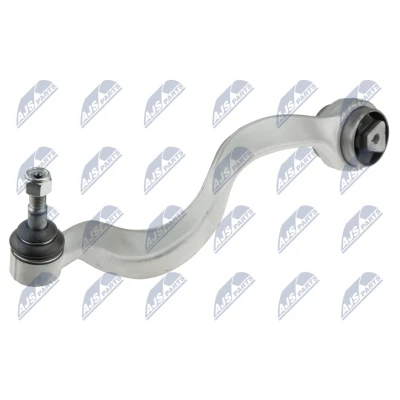Afbeelding van NTY ZWG BM 009 Draagarm Vooras rechts, Bovenaan, Vooras, Buiten, Links, Onder, Voor Driehoeksdraagarm BMW: 7 (E65, E66, E67) 735 i, Li, 745 Li