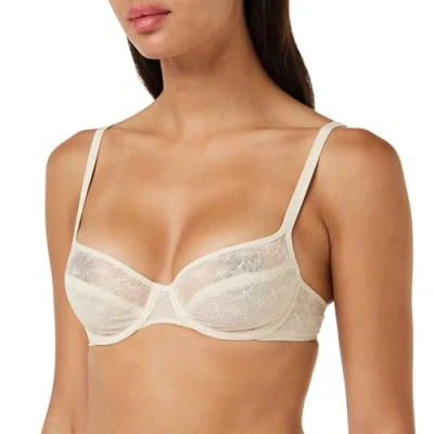 Afbeelding van Triumph Bright Spotlight Beugel BH, Dames, Maat: 85E, Creamy dream