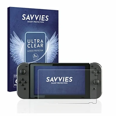 Afbeelding van Savvies (6 Stuks) Schermbeschermer voor Nintendo Switch Screen Protector Ultra Transparant