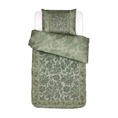 Afbeelding van Essenza Maere Dekbedovertrek 140x200/220 + 1x 60x70 Comforting green