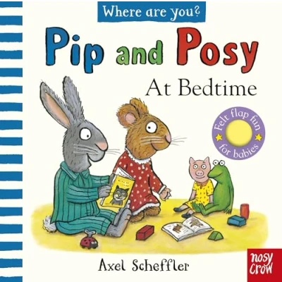 Afbeelding van Pip and Posy: Where are you? At Bedtime (A Felt Flaps Book)