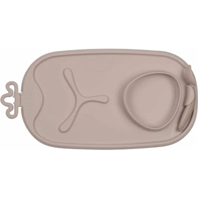 Afbeelding van b.box Roll + Go placemat Leuke placemats voor Baby&#039;s en Peuters, Driedelige Verdeler Kom Reisvriendelijk Geschikt de Meeste Kinderstoelen