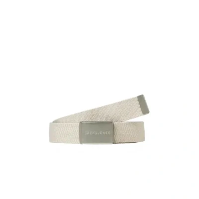 Afbeelding van Jack &amp; Jones Jaclondon BELT Riem, Heren, Maat: 100, Moonbeam