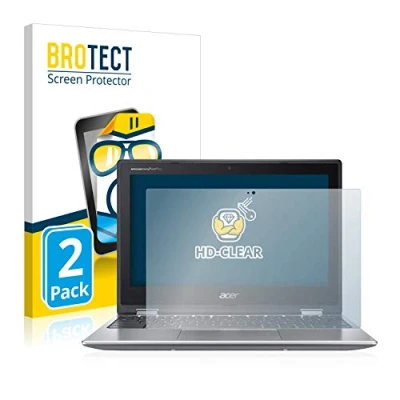 Afbeelding van BROTECT (2 Stuks) Schermbeschermer voor Acer Chromebook Spin 311 Screen Protector Transparant