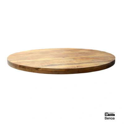 Afbeelding van Mango Round Wooden Top 3+3 150