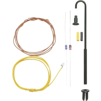 Afbeelding van Viessmann Modelltechnik N Gebogen straatlantaarn Enkel Bouwpakket 6624 1 stuk(s)