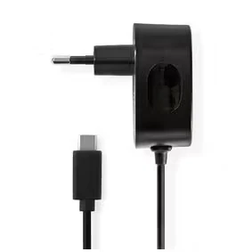 Afbeelding van USB C oplader Nedis 1 meter (15W, Zwart)