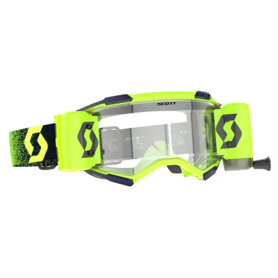 Afbeelding van Scott Fury WFS Crossbril Fluor Geel (Lens: Helder Works)