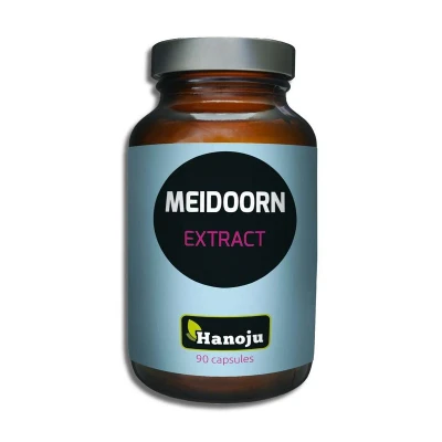 Afbeelding van Hanoju Meidoorn Extract 450mg, 90 Veg. capsules