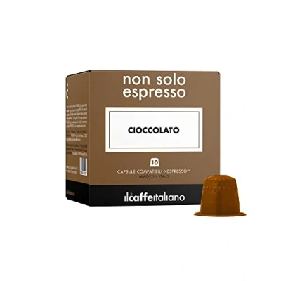 Afbeelding van 80 Capsules Chocolade Compatibel met een Nespresso apparaat Il Caffè Italiano