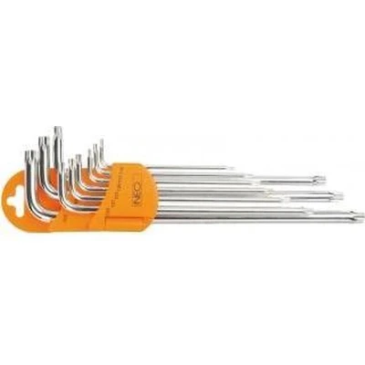 Afbeelding van NEO TOOLS 09 516 Haakse schroevendraaierset T10,T15,T20,T25,T27, T30,T40,T45,T50 Magnetisch gereedschapsstaal 9