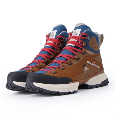 Afbeelding van Dachstein Sf Trek Guide MC wandelschoenen bruin/blauw