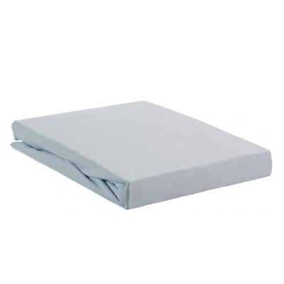 Afbeelding van Beddinghouse Premium Jersey Lycra Splittopper Hoeslaken Licht Blauw