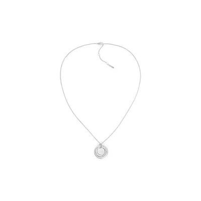 Afbeelding van Calvin Klein Spiral Ketting silvercoloured, Dames, Maat: One Size, Silver/coloured