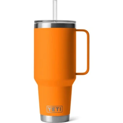 Afbeelding van YETI Rambler Straw Mug, Stainless Steel Vacuum Insulated Mug with Stronghold Lid, King Crab, 42 oz (1242 ml)