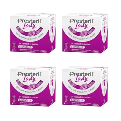 Afbeelding van Lady P Slip Pocket van 100% katoen, biologisch afbreekbaar, verpakking 4 stuks (4 x 24 stuks) (in totaal 96)