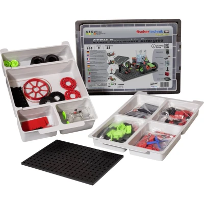 Afbeelding van fischertechnik education STEM Renewable Energies Kits Bouwpakket 2 4 scholieren