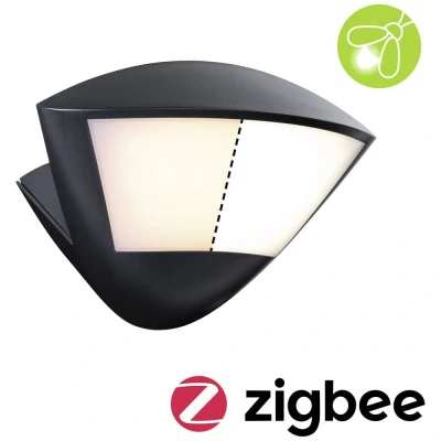 Afbeelding van Paulmann Skyla 94864 LED buitenlamp met bewegingsmelder (wand) 10 W Antraciet