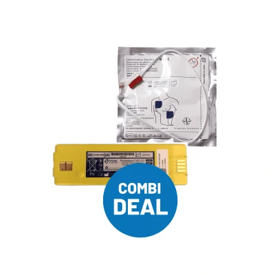 Afbeelding van Combideal Cardiac Science G3 elektroden + batterij