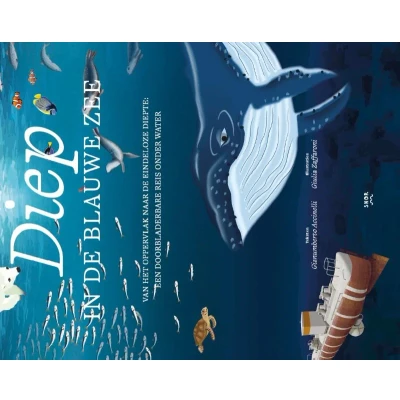 Afbeelding van Diep in de blauwe zee (Hardback)